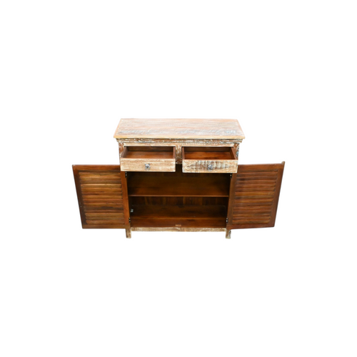 Bungalow Rose Eggleton Solid Wood Sideboard, image 9