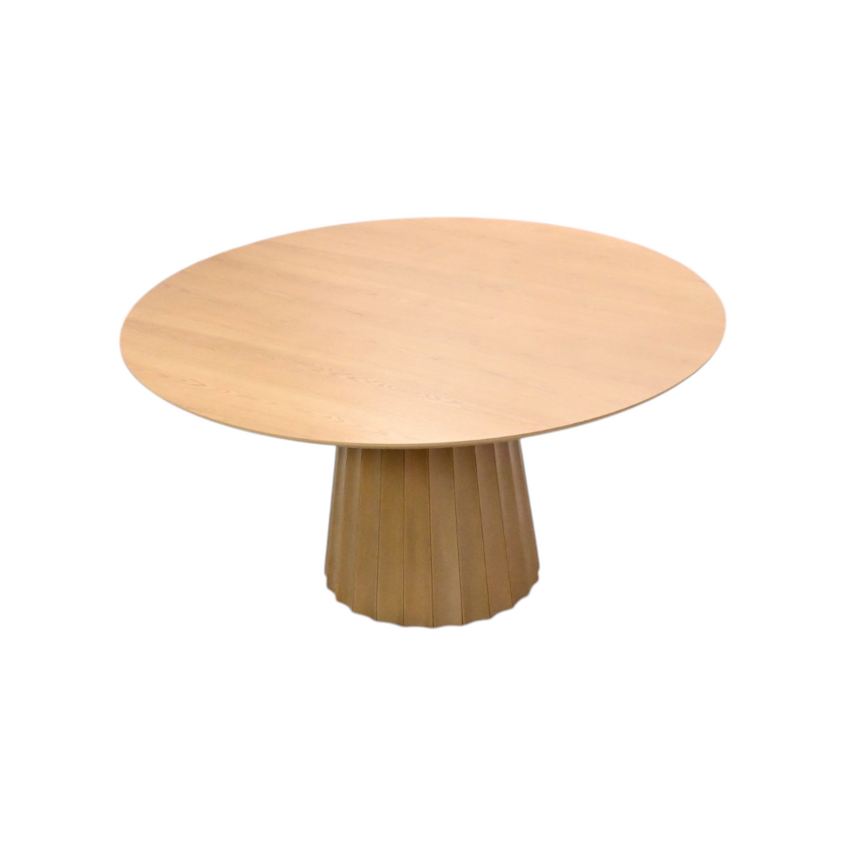 Latitude Run Solid Wood Dining Table Round Pedestal Kitchen Table