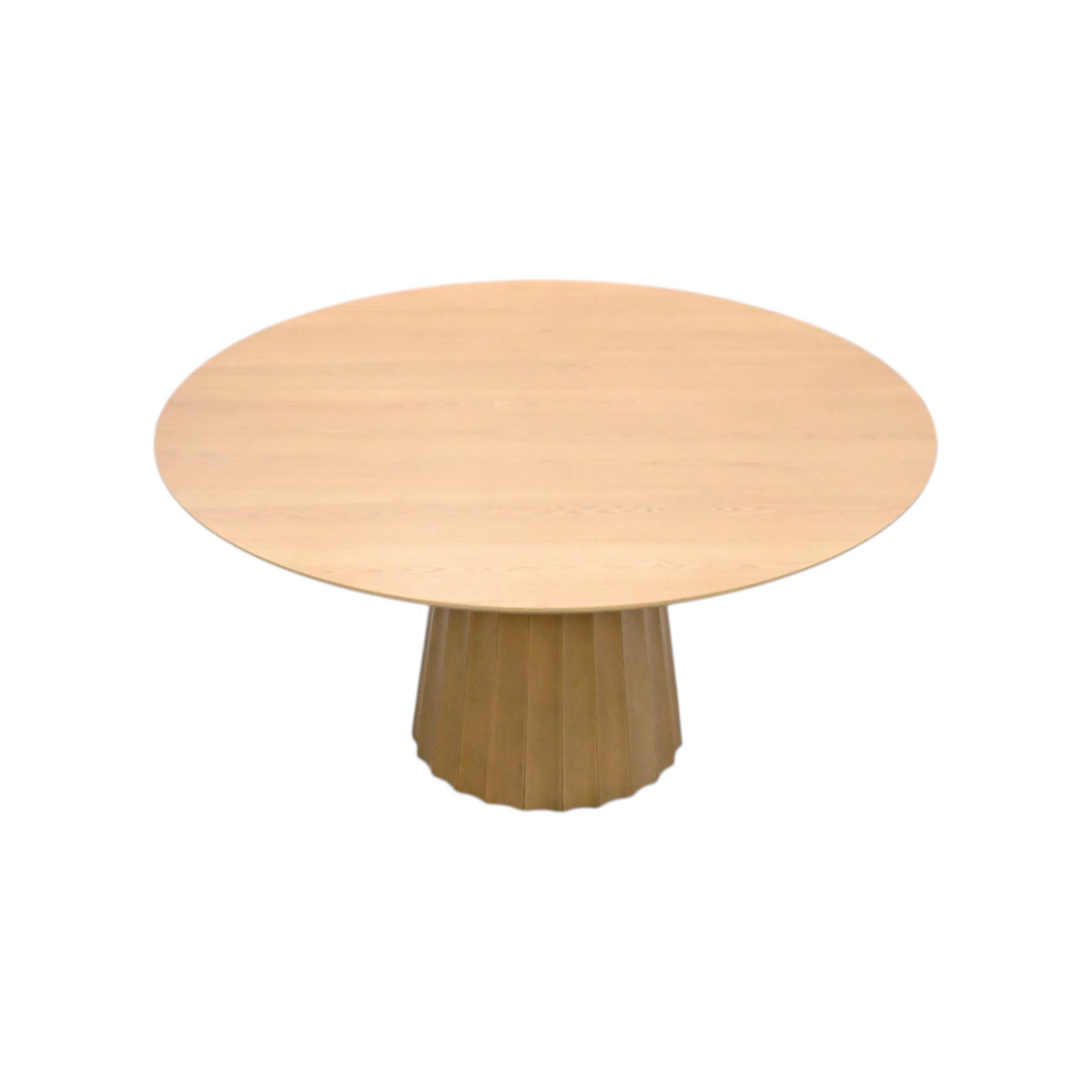 Latitude Run Solid Wood Dining Table Round Pedestal Kitchen Table