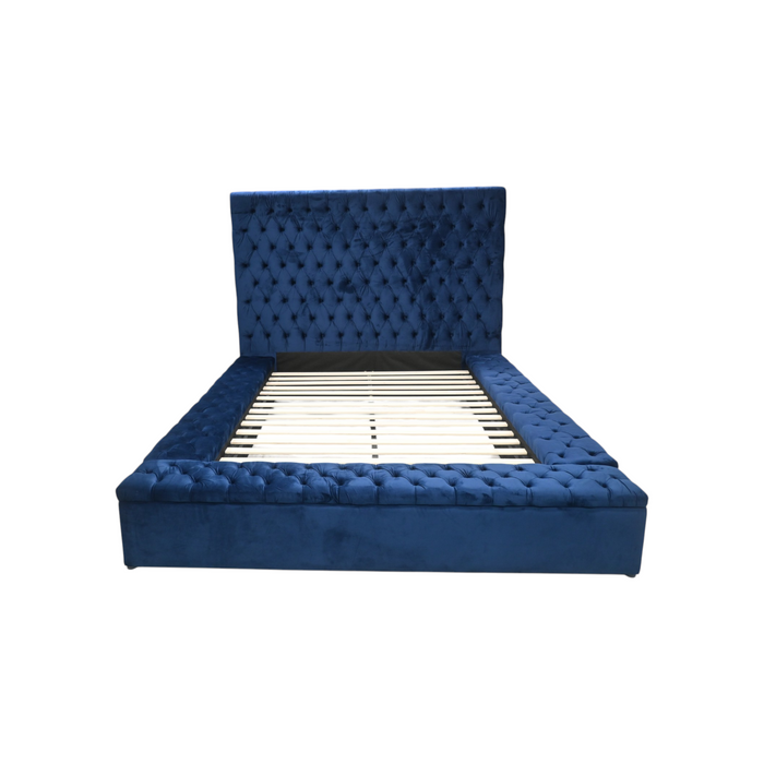 Everly Quinn Johnnay Upholstered Platform Queen Storage Bed, image 2