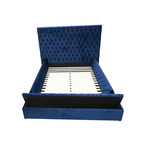 Everly Quinn Johnnay Upholstered Platform Queen Storage Bed, image 9