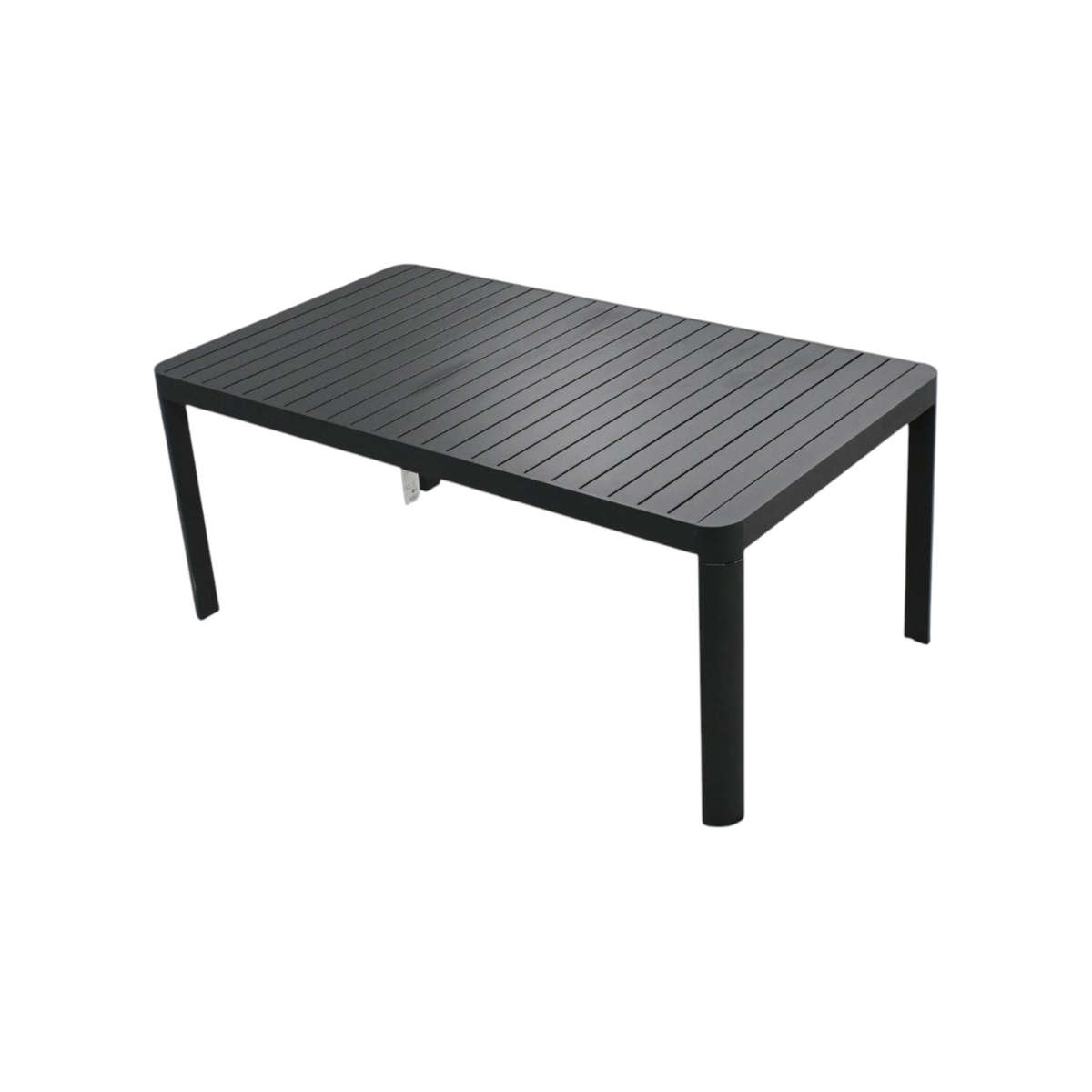 Latitude Run Extra Large Metal Aluminum Expandable Outdoor Dining Tables For 8-10 Person