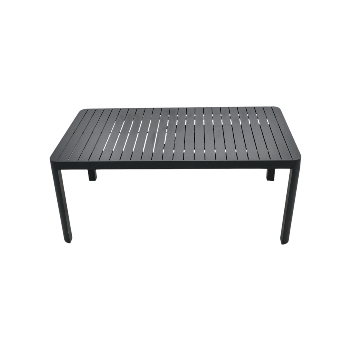 Latitude Run Extra Large Metal Aluminum Expandable Outdoor Dining Tables For 8-10 Person