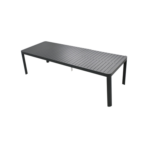 Latitude Run Extra Large Metal Aluminum Expandable Outdoor Dining Tables For 8-10 Person, image 6