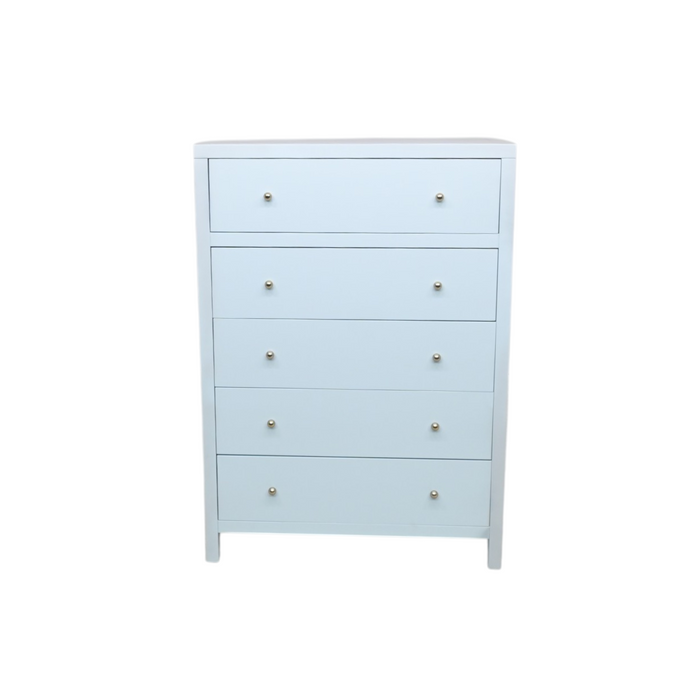 Joss & Main Celine 5-Drawer Dresser, Light Blue, image 2