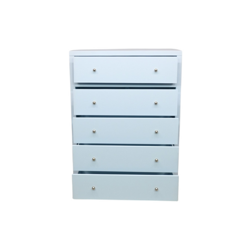 Joss & Main Celine 5-Drawer Dresser, Light Blue, image 6