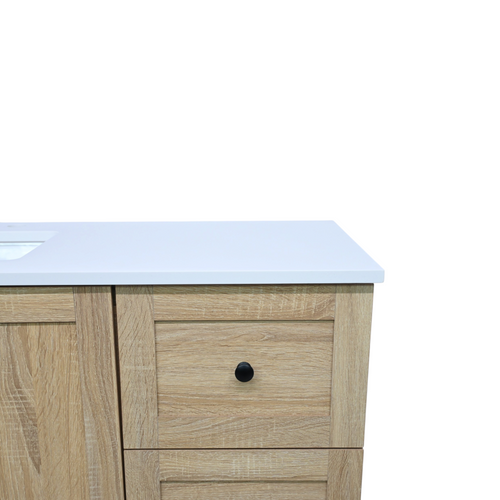 Lark Manor Soma Mango Wood Single Bathroom Vanity, image 10