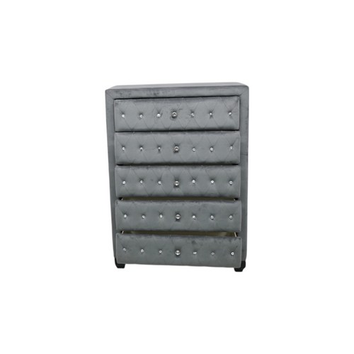 Rosdorf Park Rausch Tufted Velvet Upholstered Chest, image 5