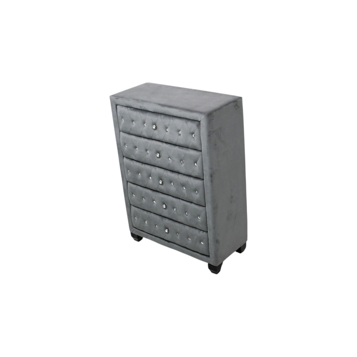 Rosdorf Park Rausch Tufted Velvet Upholstered Chest
