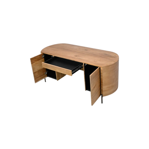 Four Hands Lunas Executive Desk, image 5