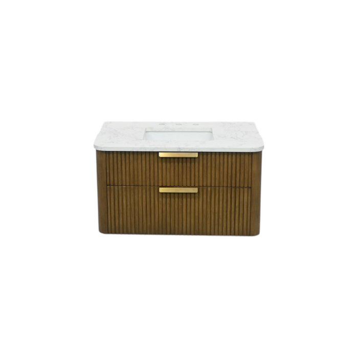 Ebern Designs Liljan Wall-Mounted Single Bathroom Vanity, image 2