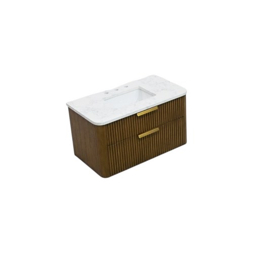 Ebern Designs Liljan Wall-Mounted Single Bathroom Vanity, image 3