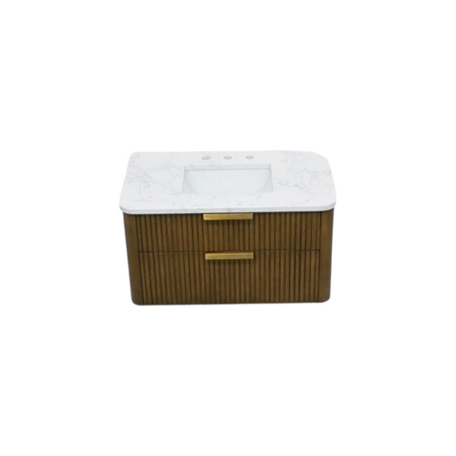 Ebern Designs Liljan Wall-Mounted Single Bathroom Vanity, image 4