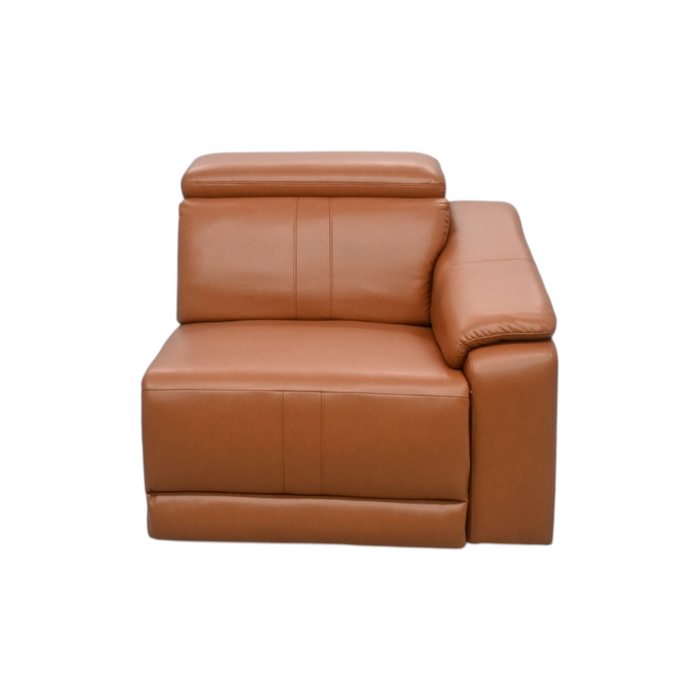 Latitude Run Caramel Breathable Leather Left Arm Piece, image 2