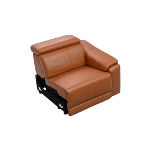 Latitude Run Caramel Breathable Leather Left Arm Piece, image 3