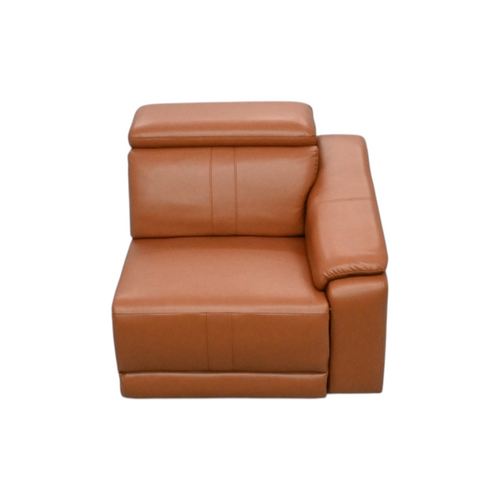 Latitude Run Caramel Breathable Leather Left Arm Piece, image 4