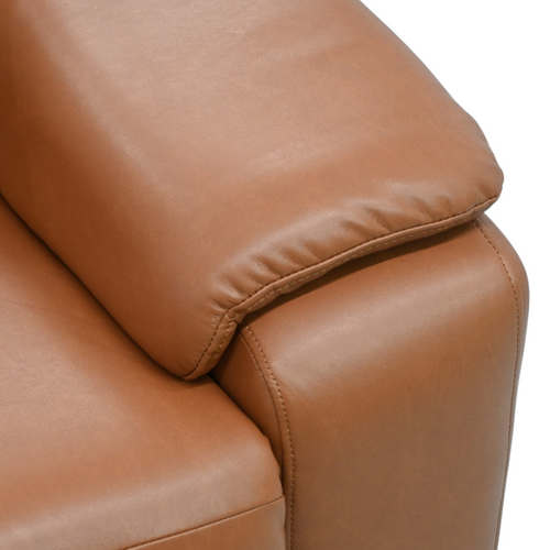 Latitude Run Caramel Breathable Leather Left Arm Piece, image 10