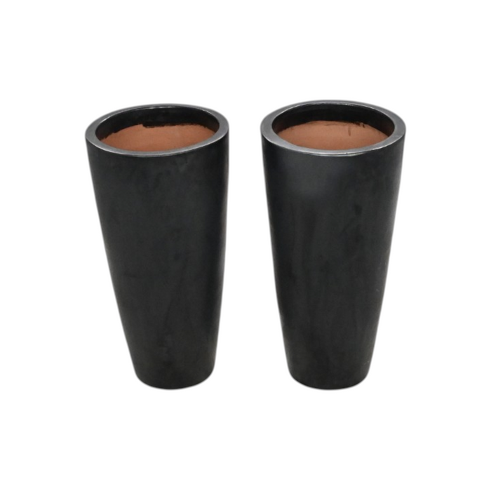 Campania International Handmade Ceramic Planter Set of 2, image 3