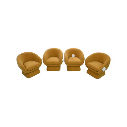 Safavieh Clarastella Round Wood Dining Table and Kiana Modern Accent Chair Set, image 7