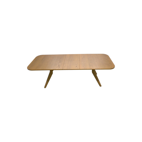 George Oliver 78"–96" Oak Veneer Extendable Rectangular Dining Table for 6‑8, image 5
