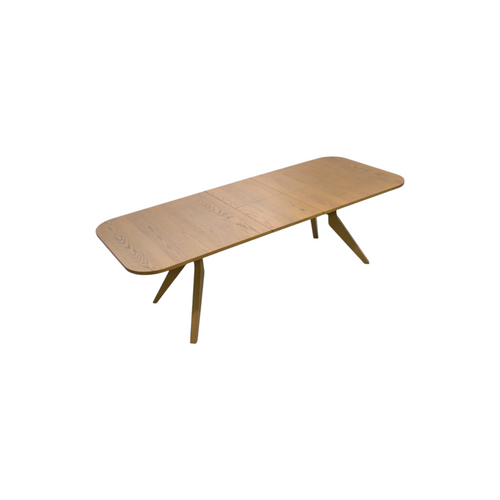 George Oliver 78"–96" Oak Veneer Extendable Rectangular Dining Table for 6‑8, image 6