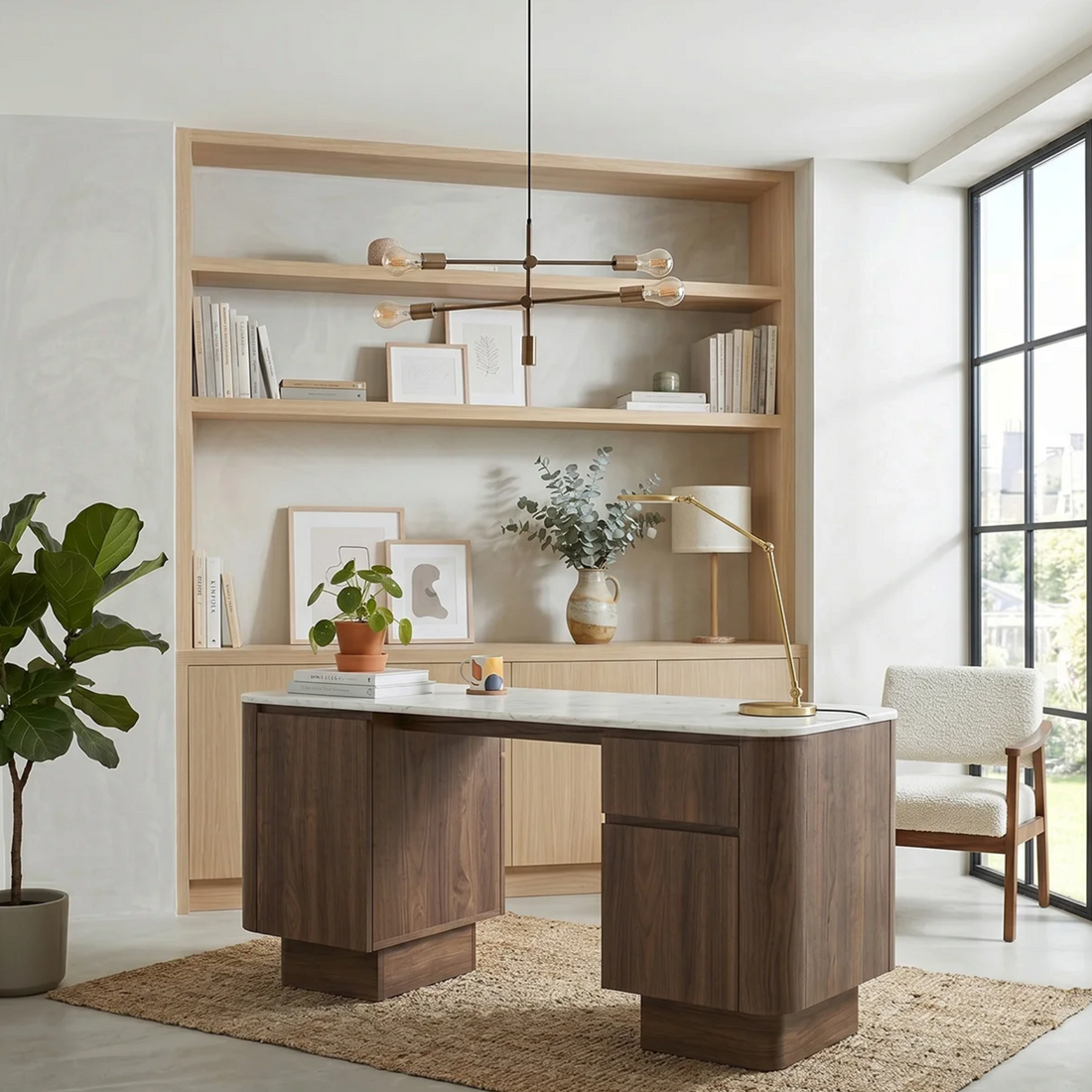 East Urban Home Tresor D 160 Desk