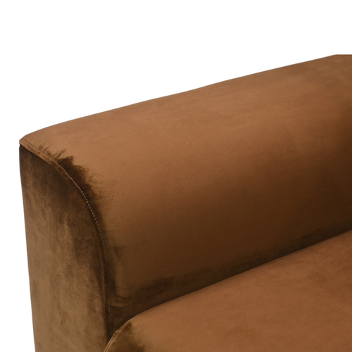 Sabai Design The Elevate Loveseat, Chocolate, image 6