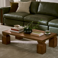 Castlery Tan France Anaya Rectangular Tea Table