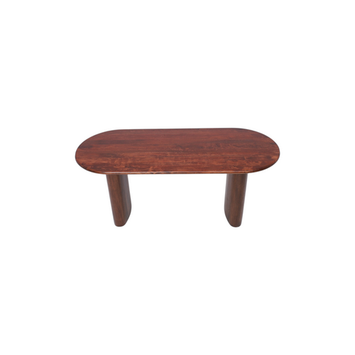 AllModern Chetna Acacia Solid Wood Dining Table, image 4