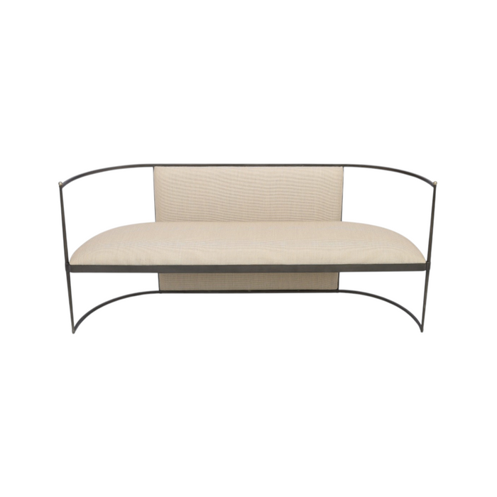 Caracole Toulouse Wool Upholstered Bench, image 2