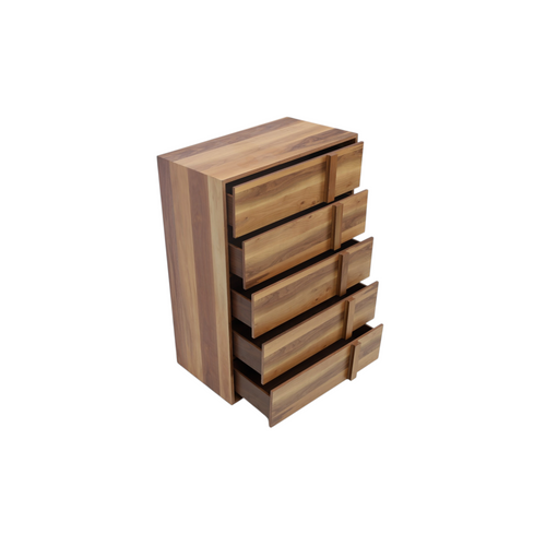 AllModern Alvarez Solid Wood 5-Drawer Dresser, image 7
