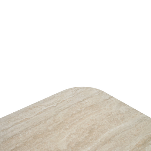 Latitude Run Noaah Modern Retangular Dining Table, Sintered Stone Tabletop, Wood Legs with Solid Wood Veneer, image 6
