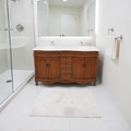 Etta Avenue Mannie 60'' Double Bathroom Vanity with Engineered Marble Top