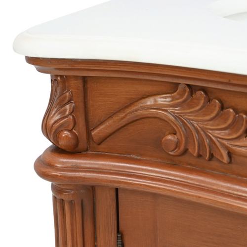 Etta Avenue Mannie 60'' Double Bathroom Vanity with Engineered Marble Top, image 10