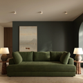 Poly & Bark Marcel Fabric Sofa - Sagano Green