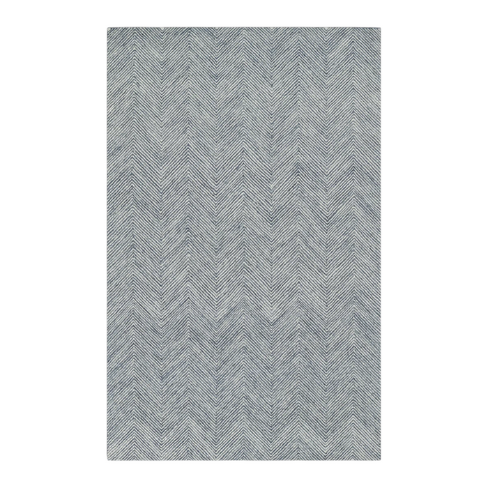 Birch Lane Wheaton Handmade Tufted Wool Denim/Beige Area Rug, image 2