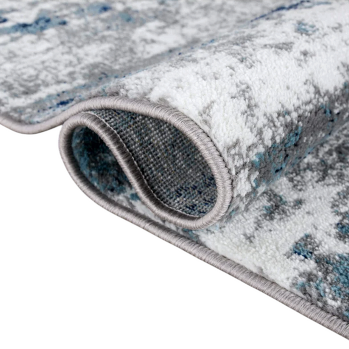 Trent Austin Design Willington Abstract Gray/Blue Rug, image 3