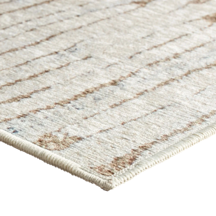 Dash and Albert Rugs Malone Oatmeal Machine Printed Washable Rug, image 3