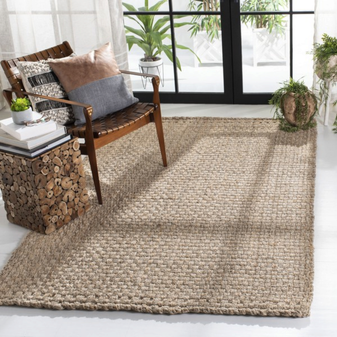 Safavieh Flat Weave Natural Fiber Rug- NF268A-6