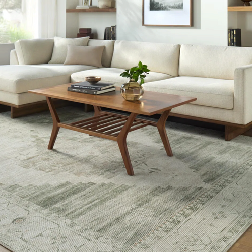 Becki Owens x Livabliss Luca Machine Woven Area Rug, image 1