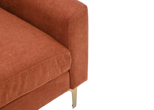 Burrow Nomad Loveseat with Ottoman - Sienna - Performance Brushed Chenille, image 11