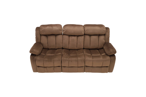 Ebern Designs Oxier Manual Reclining Microsuede Sofa, image 3
