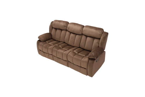 Ebern Designs Oxier Manual Reclining Microsuede Sofa, image 5