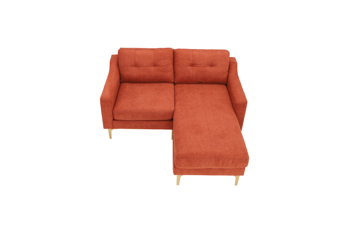 Burrow Nomad Loveseat with Ottoman - Sienna - Performance Brushed Chenille, image 3