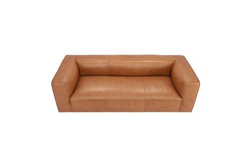 Latitude Run Latravion Genuine Leather Modern Sofa, image 4