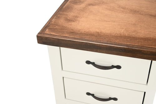 Red Barrel Studio Modern Two Tone Computer Desk, image 10