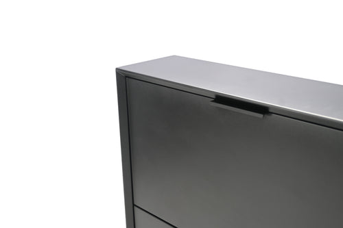 Hokku Designs Black Manufactured Wood Shoe Storage, image 10