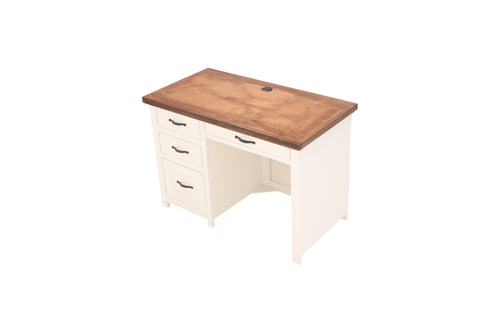 Red Barrel Studio Modern Two Tone Computer Desk, image 3