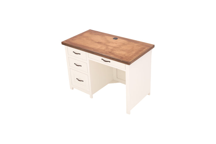 Red Barrel Studio Modern Two Tone Computer Desk, image 3