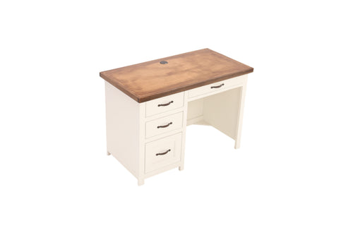 Red Barrel Studio Modern Two Tone Computer Desk, image 5